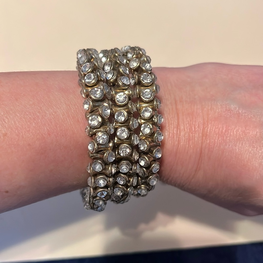 Budha girl crystal wrap bracelet